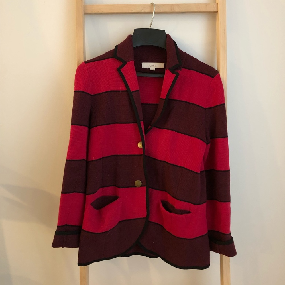 Striped Blazer